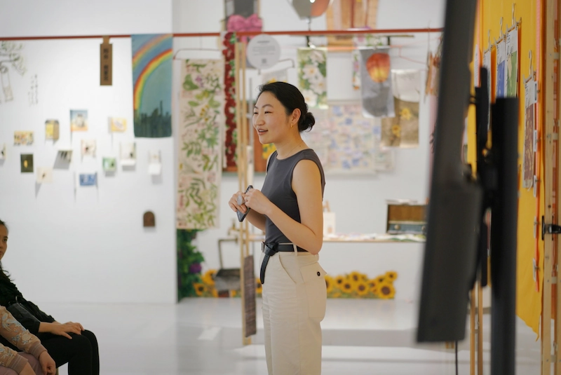 候车式工作坊现场照片