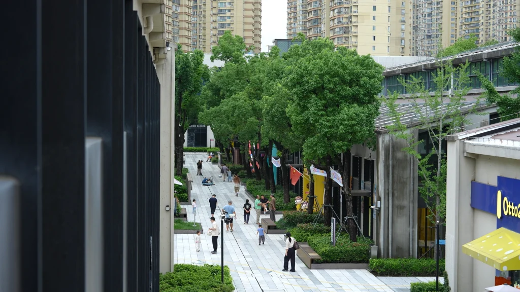 上海市宝山区高境镇景观，候车式文化工作室镇域文化定位项目